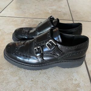 prada oxford loafers